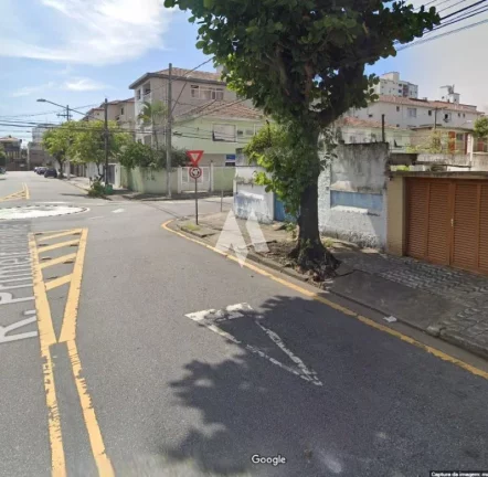 Imagem Terreno com 350m² - esquina - totalmente murado - venda - Aparecida - Santos/SP