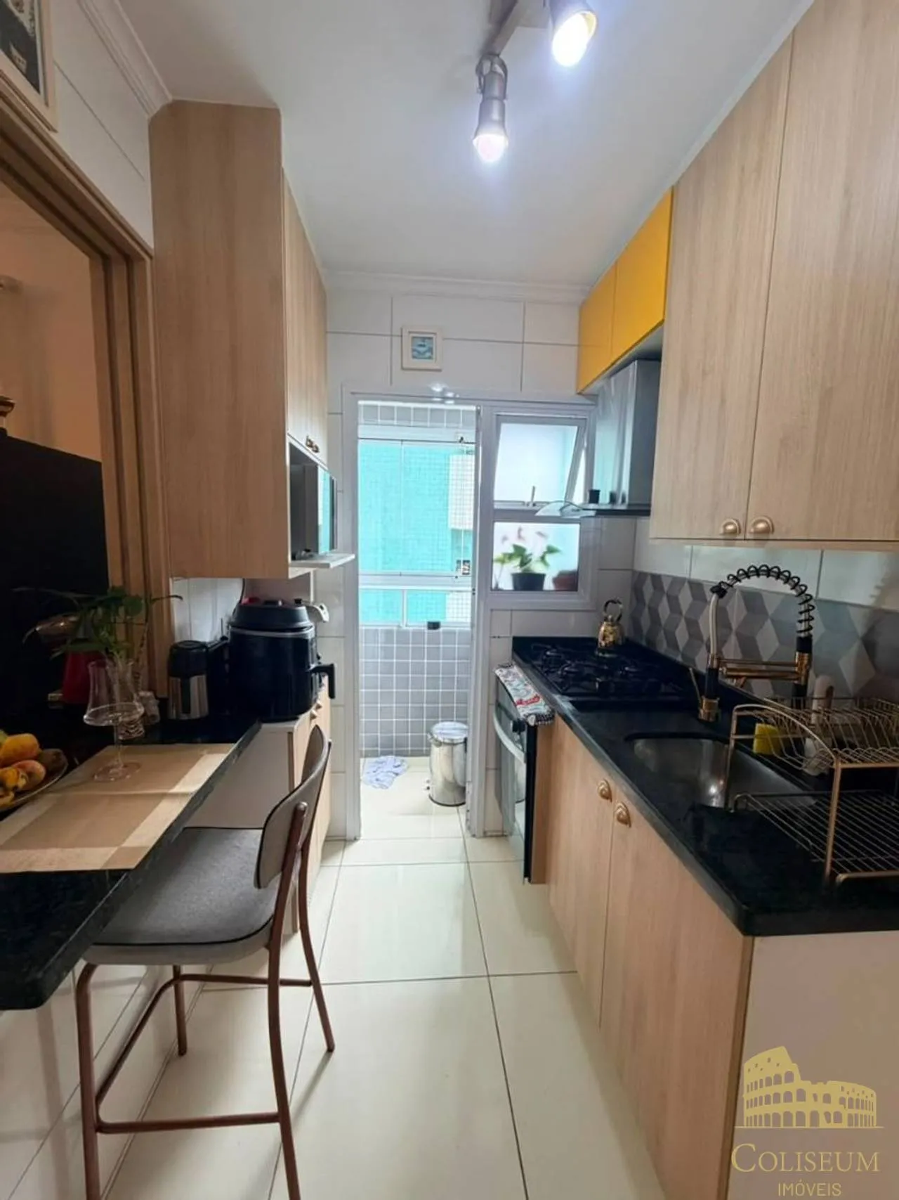 Imagem Apartamento com 1 dormitório à venda, 39 m² por R$ 325.000,00 - Boqueirão - Praia Grande/SP