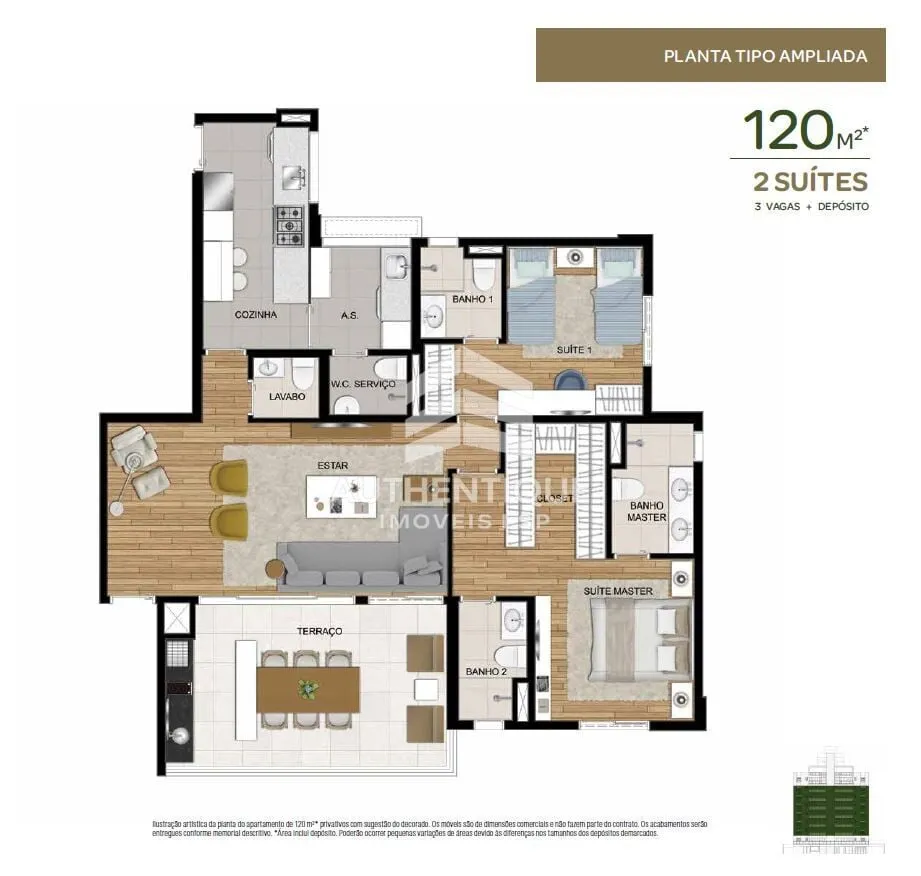 Imagem Bonjour Alto de Pinheiros - Apartamento à venda em São Paulo/SP