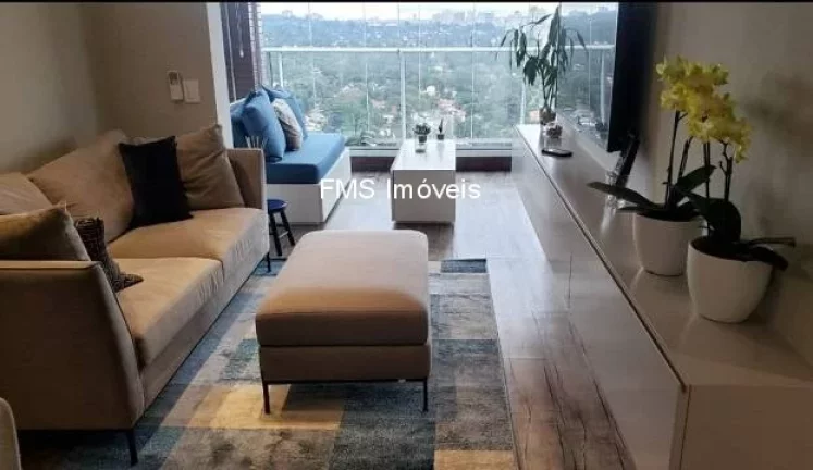 Foto do imóvel Apartamento à venda em São Paulo - Campo Belo: 2 quartos, 1 suíte, 1 sala, 2 banheiros, 2 vagas de garagem, 69m².