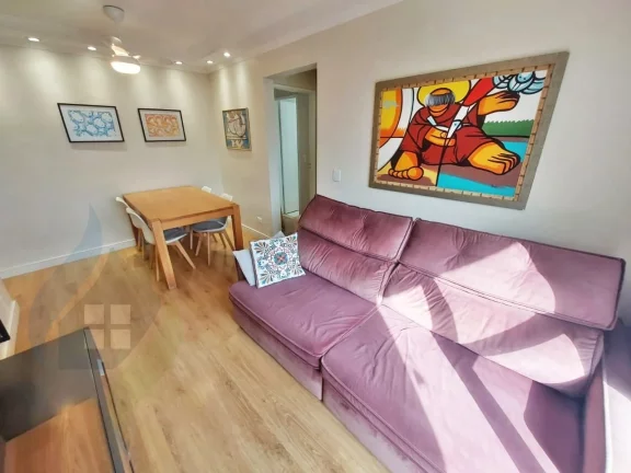 Imagem Apartamento de 2 dormitórios sendo 1 suíte, 2 banheiros, 1 vaga, com 60m² em Rudge Ramos, São Bernardo do Campo