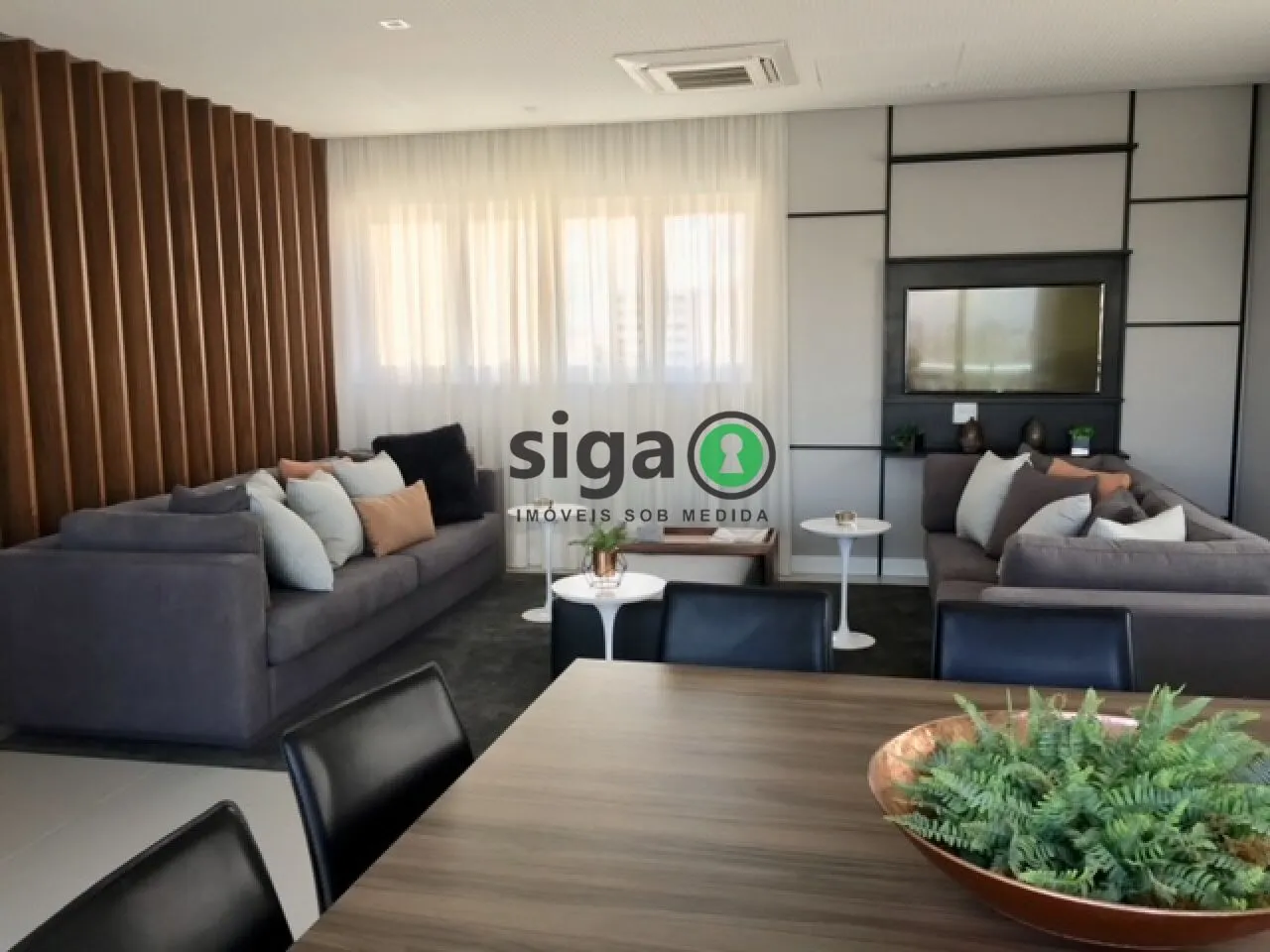 Imagem Apartamento com 2 quartos, 1 suite, com 68m², 2 vagas ,SEMI MOBILIADOem frente ao Shopping Eldorado