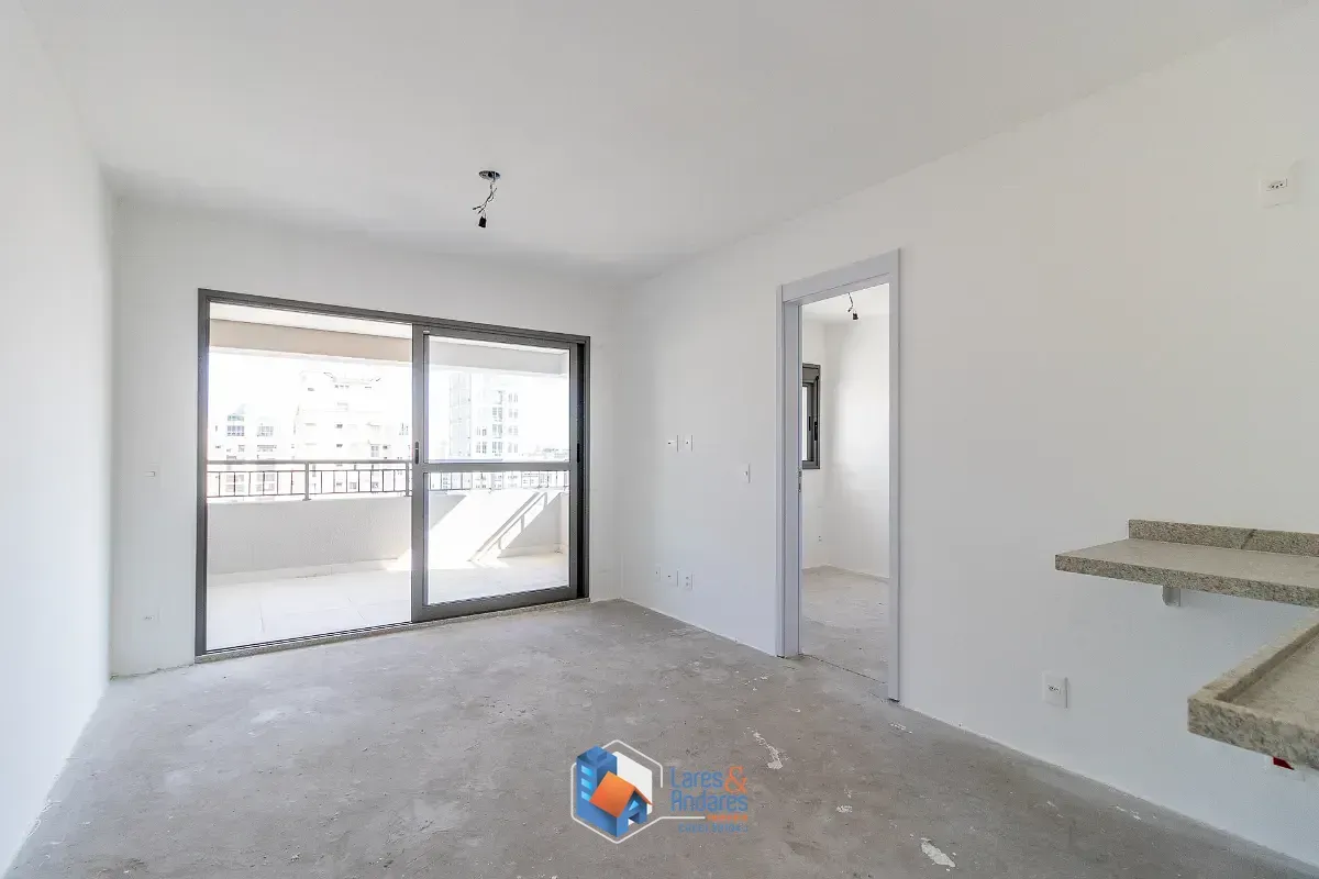 Foto do imóvel Apartamento para venda em Moema com 1 quarto, sendo 1 suíte, 42m² em Avenida Jamaris