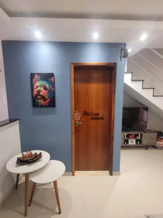 Imagem Sobrado com 2 suítes à venda, 100 m² por R$ 530.000 - Praia das Palmeiras - Caraguatatuba/SP