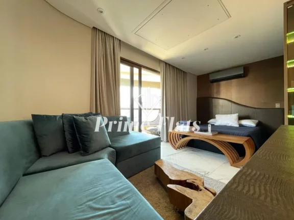 Imagem Flat disponível para locação no Cyrela by Pininfarina, com 49m², 1 dormitório e 1 vaga