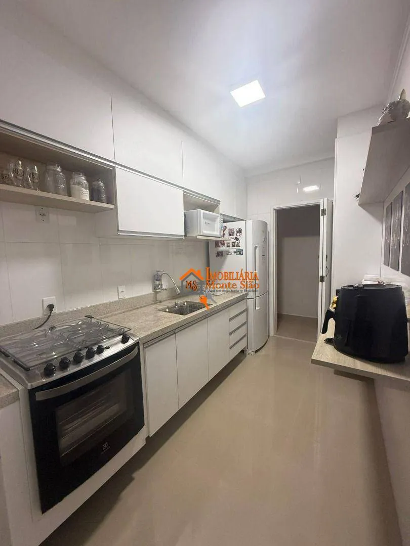 Imagem Apartamento com 2 dormitórios à venda, 62 m² por R$ 395.000,00 - Cocaia - Guarulhos/SP