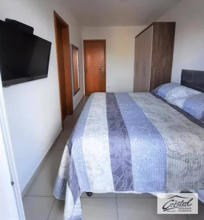 Imagem Apartamento com 3 dormitórios à venda, 107 m² por R$ 650.000,00 - Guilhermina - Praia Grande/SP