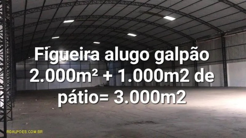 Imagem Galpão para Locação em DUQUE DE CAXIAS, Figueira, 2 banheiros