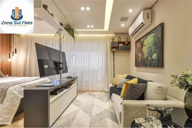 Foto do imóvel Apartamento à Venda Na Vila Mariana Com 1 Suíte e 1 Vaga - Semi-Mobiliado em RUA PAULA NEY