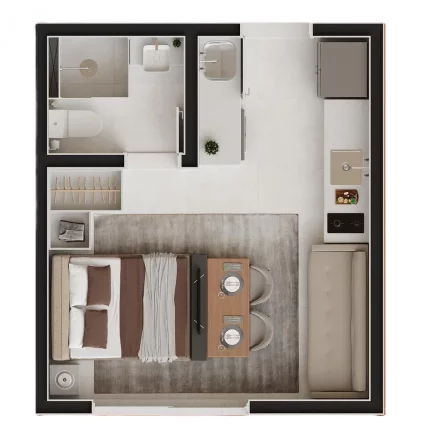 Imagem Fortune - Breve Lançamento - Apartamento à venda no bairro Hauer - Curitiba/PR