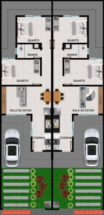 Imagem Loteamento Lisboa lll, Residencial Lion, 2 quartos a venda em Forquilas