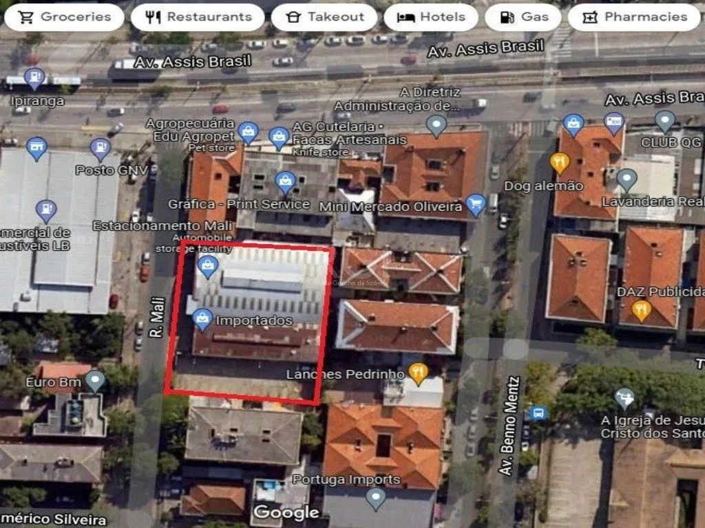 Imagem Terreno para Venda - 1611m², 0 dormitórios, Vila Ipiranga