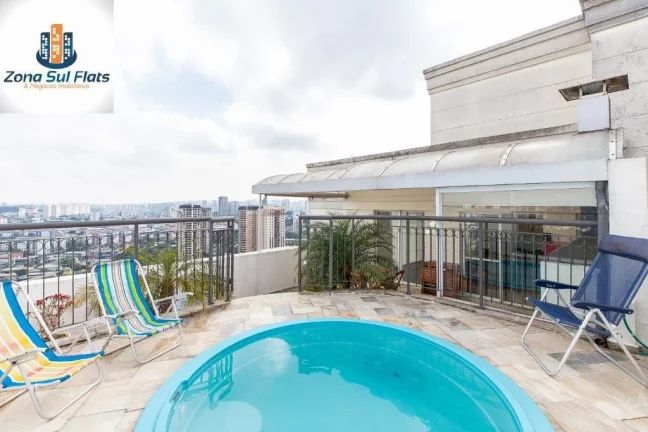 Imagem Cobertura à Venda No Jardim Marajoara Com 4 Dormitórios Sendo 2 Suítes - Piscina e Área Gourmet Privativas