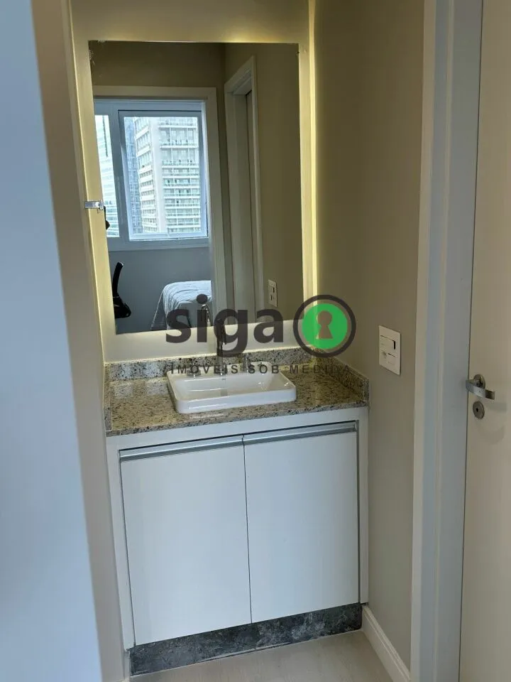 Imagem Apartamento 38m² para locação mobiliado, localizado na Chácara Santo Antônio, São Paulo
