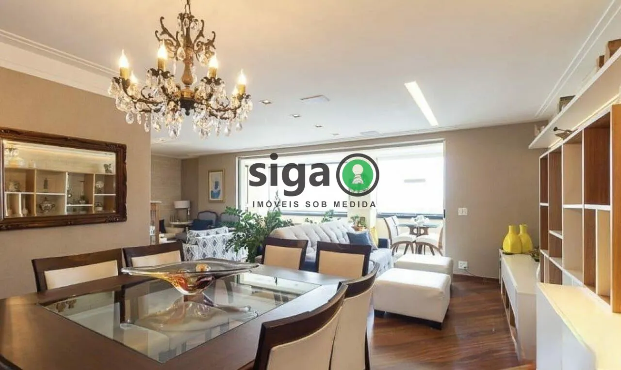 Imagem Apartamento Alto Padrão À Venda No Brooklin | 218 m² | Andar Alto | 4 Dormitórios (3 Suítes) | Varan