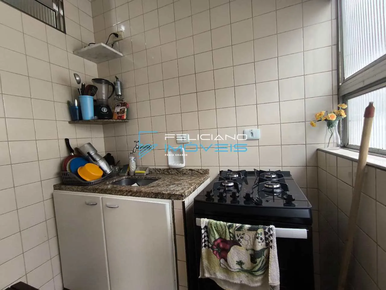 Imagem Kitnet com 1 quarto, Canto do Forte, Praia Grande - R$ 230 mil, Cod: 7341
