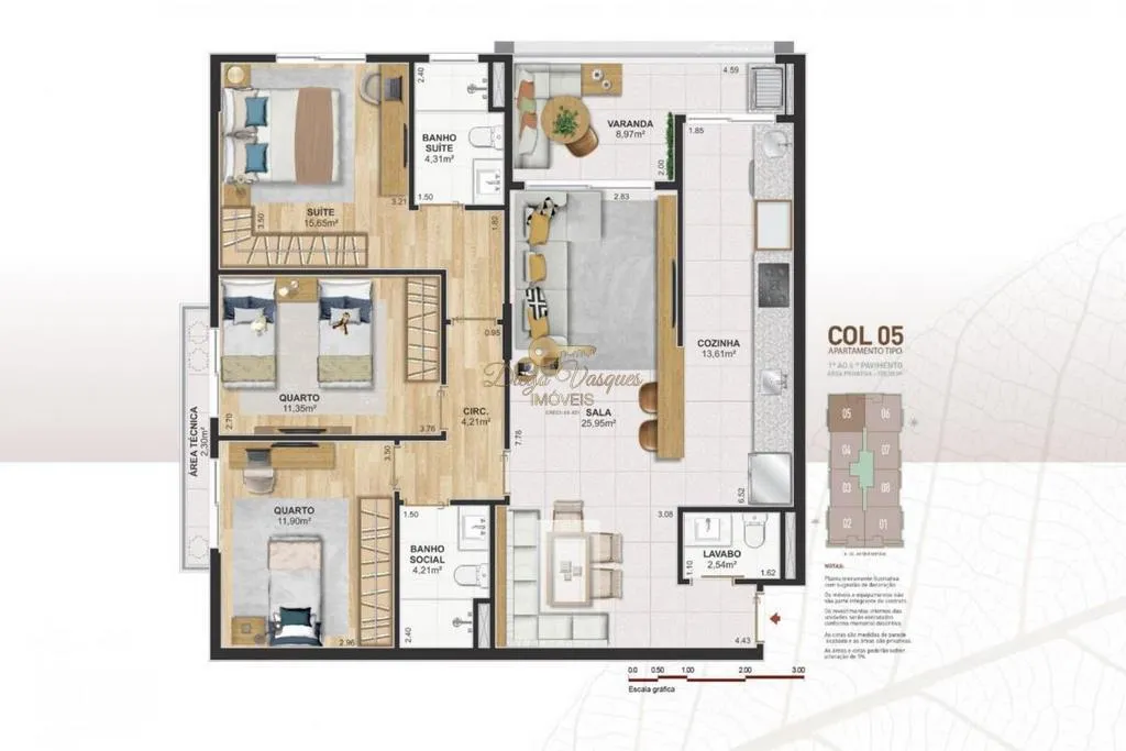 Imagem Apartamento para Venda em Teresópolis / RJ no bairro Agriões