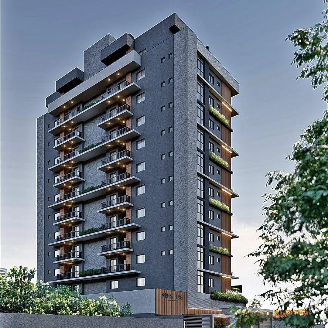 Imagem Apartamento para Venda em São José dos Pinhais, São Pedro, 2 dormitórios, 1 suíte, 2 banheiros, 1 vaga