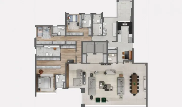 Imagem Apartamento com 4 Quartos à Venda, 280 m² em Moema - São Paulo