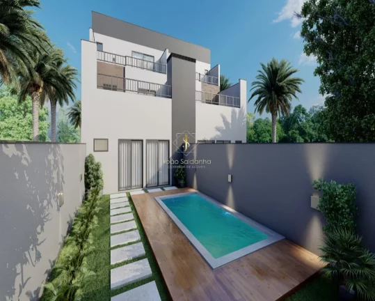 Imagem Tríplex alto padrão de frente para o mar, Bairro coroados, com piscina.