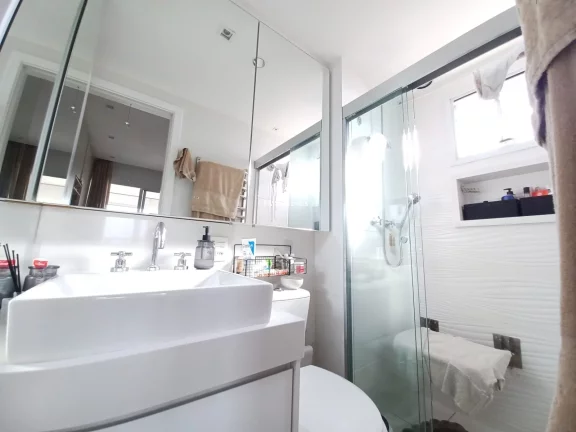 Imagem Apartamento para venda ou locação no Brooklin Paulista, São Paulo-SP: 1 quarto, 1 sala, 1 banheiro, 1 vaga de garagem!