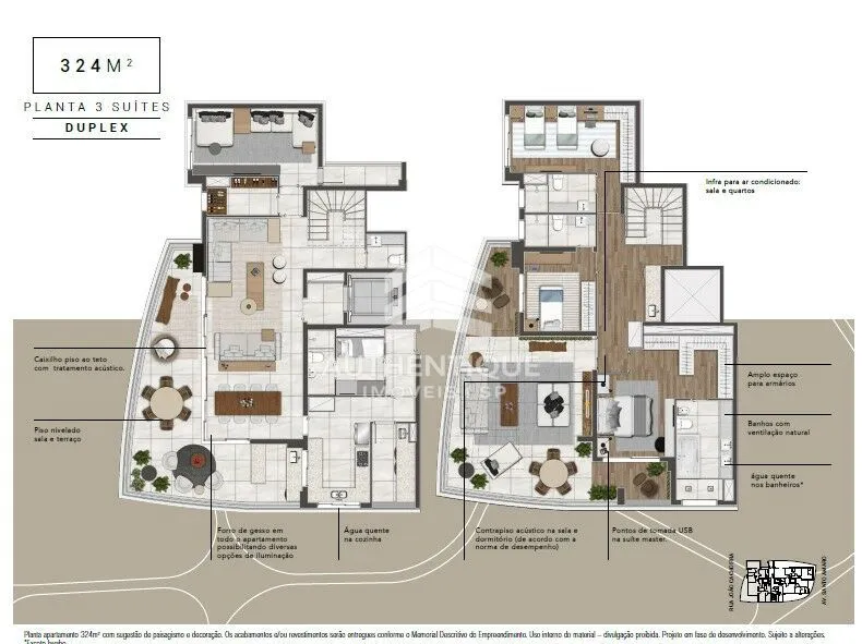 Imagem EDGE ITAIM BIBI - Apartamento Cobertura Duplex no bairro Itaim Bibi à venda