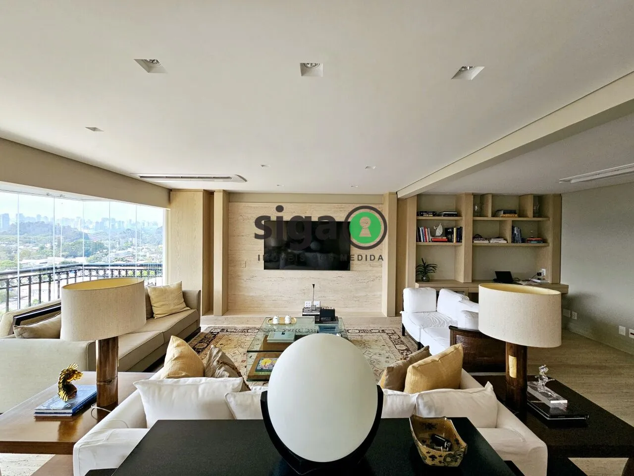 Imagem Cobertura Duplex 420 m² reformados, 4 suítes e 5 vagas na Vila Nova Conceição