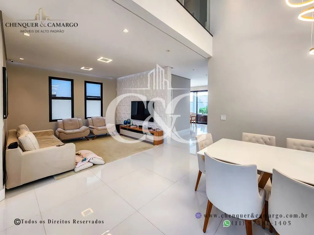 Imagem Casa à Venda no Condomínio Brisas do Lago, Jardim Novo Mundo, Jundiaí - 304M² Construídos, Piscina Face Norte