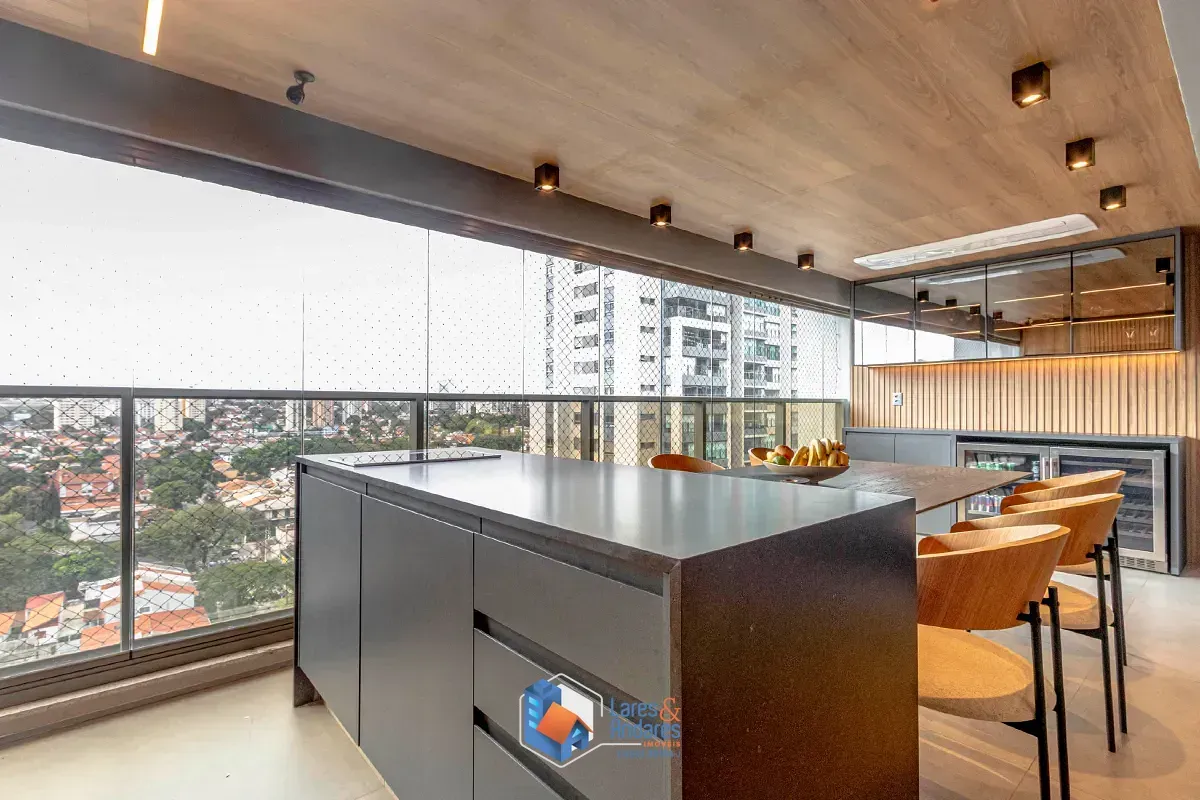 Imagem Apartamento para venda em Campo Belo com 3 quartos, sendo 3 suítes, 136m²