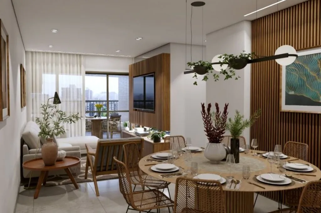 Imagem APARTAMENTO COM 76,75 m² - GUILHERMINA - PRAIA GRANDE SP