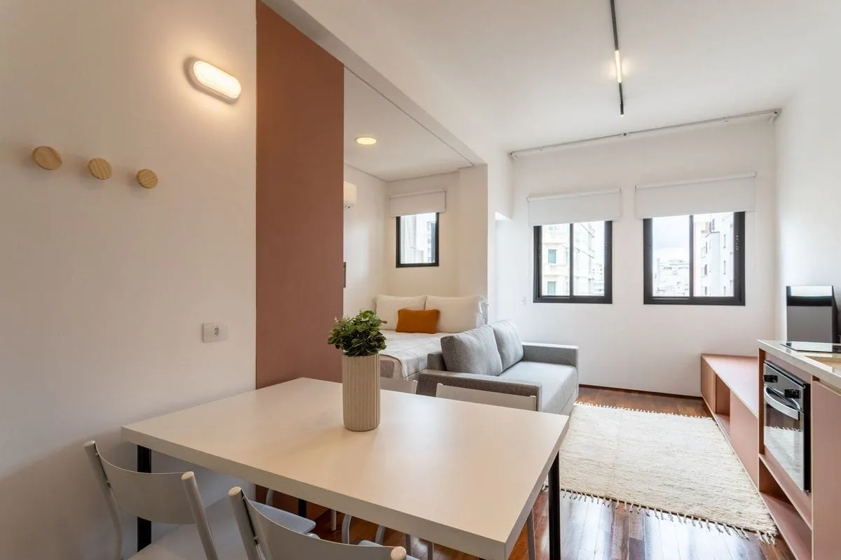 Imagem Apartamento com 1 Quarto para alugar, 27m² - Santa Cecília