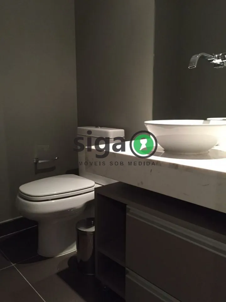 Imagem Duplex equipado e decorado com 89m2, 1 suite, lavabo, cozinha planejada, lavanderia e 1 vaga garagem
