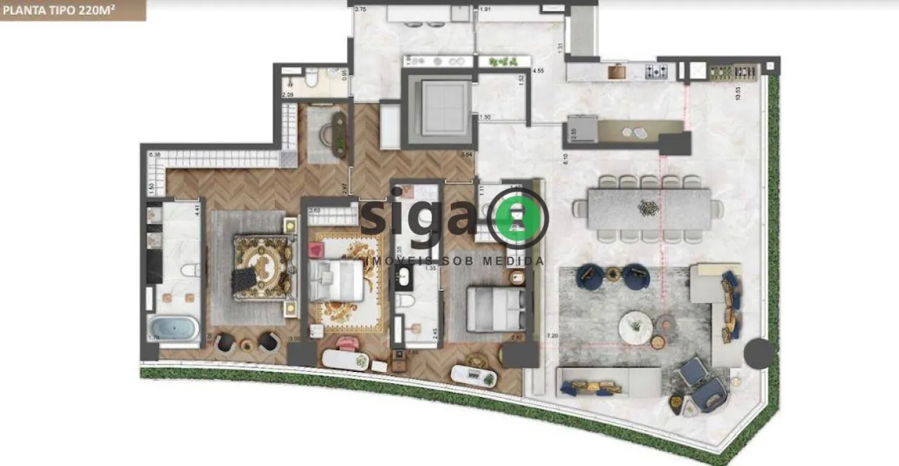 Imagem Apartamento para venda em Moema, São Paulo - SP