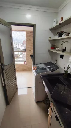 Imagem Apartamento com 2 dormitórios à venda, 63 m² por R$ 690.000,00 - Canto do Forte - Praia Grande/SP