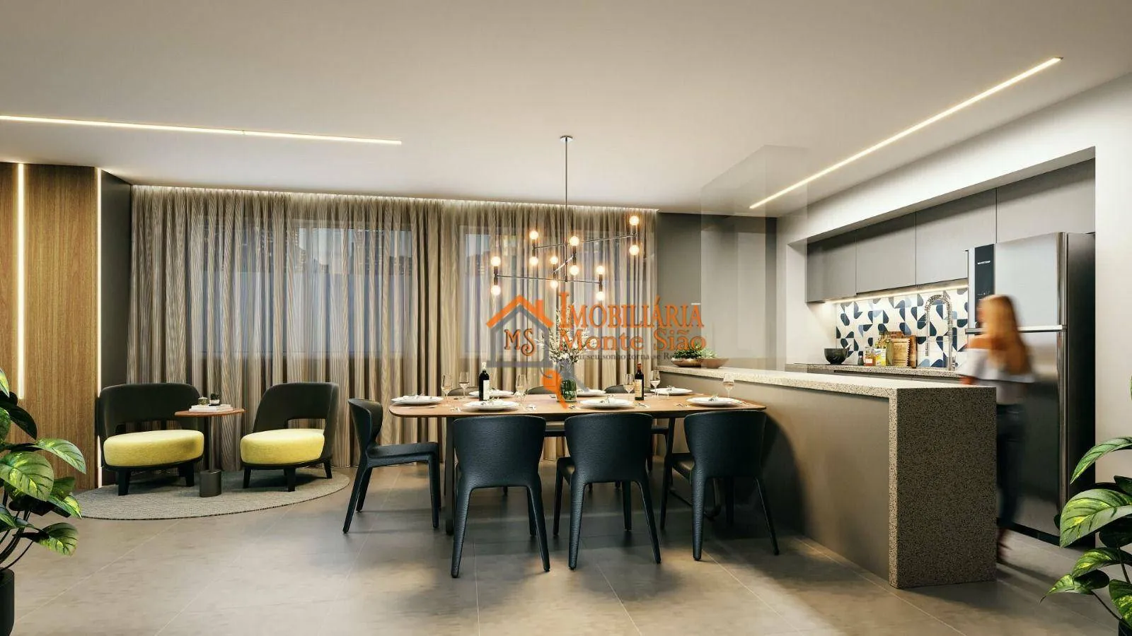 Imagem Apartamento com 2 dormitórios à venda, 56 m² por R$ 455.401,00 - Vila Rosália - Guarulhos/SP