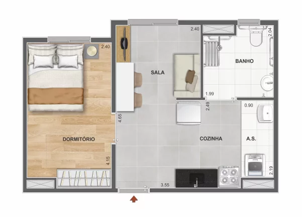 Imagem Apartamento em Santo Amaro - São Paulo SP