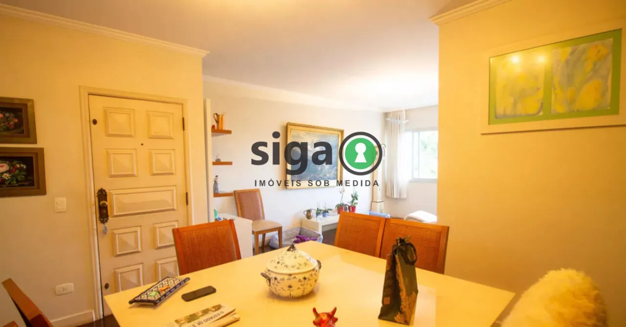 Imagem Apartamento de 3 quartos na chácara santo antônio. Próximo ao metrô Alto da Boa Vista.