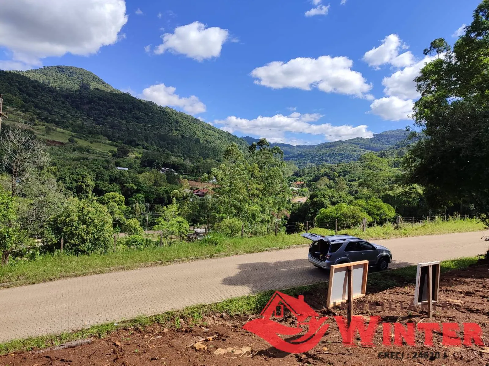 Imagem Belo terreno com 519,09m² Canto Krewer, Vale Real.
