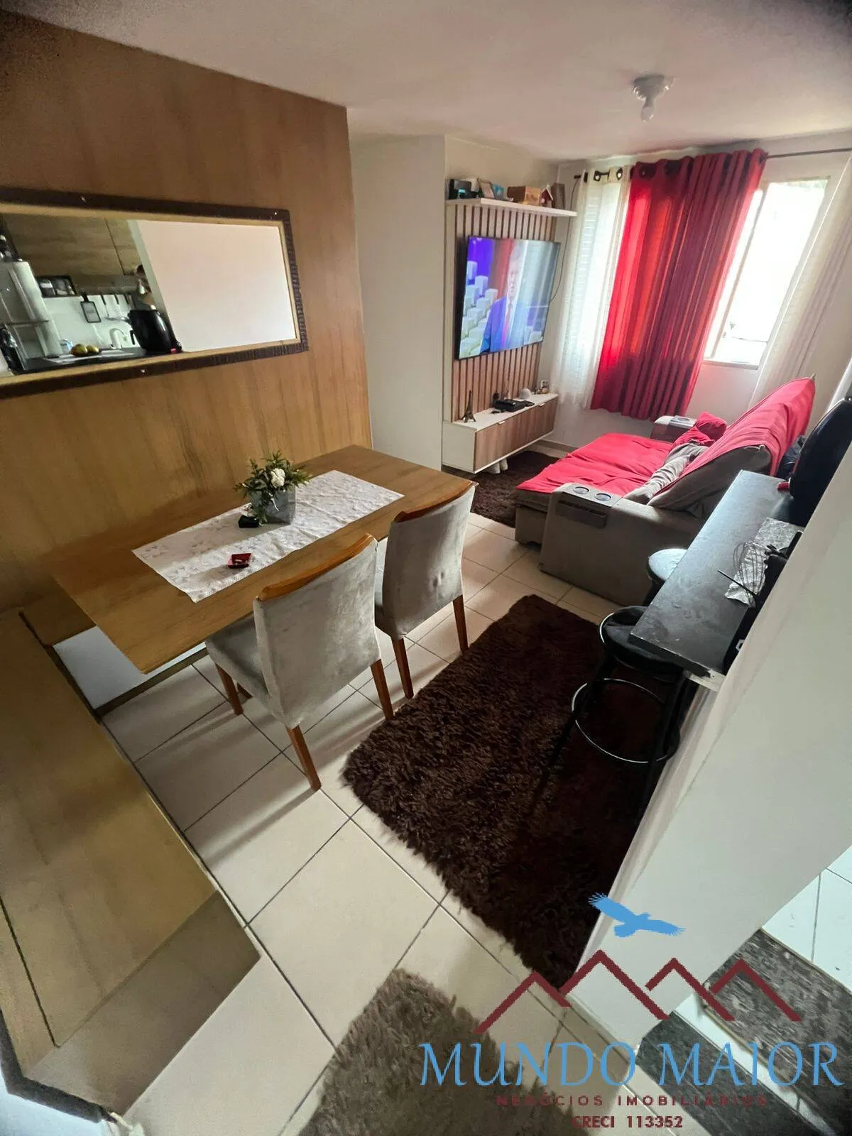 Imagem Pronto para Morar3 Dorms 1 Suíte Mobiliado 1 Vaga Parque São Vicente Maua!