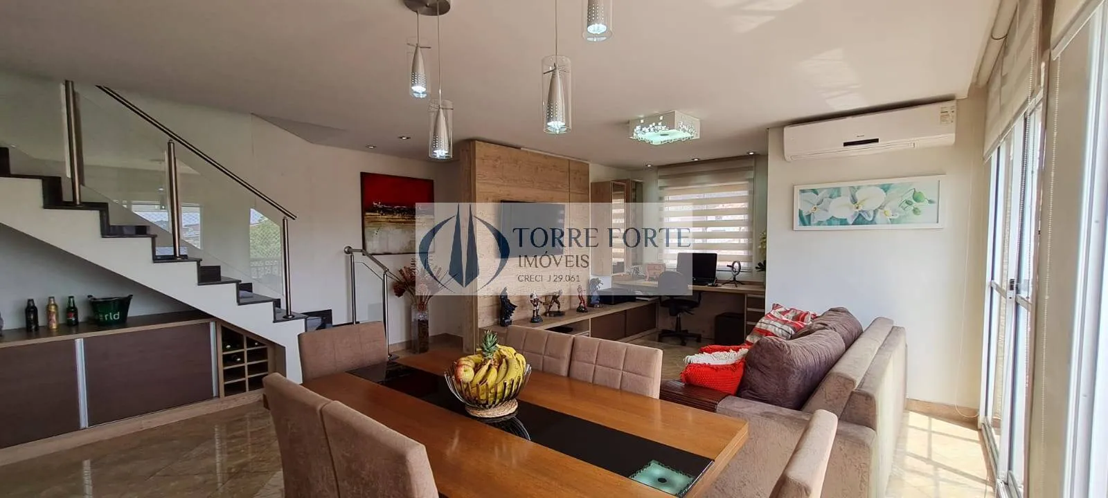 Imagem Cobertura Duplex 3 dormitórios1 suíte e 2 vagas Mobiliado Sitio da Figueira