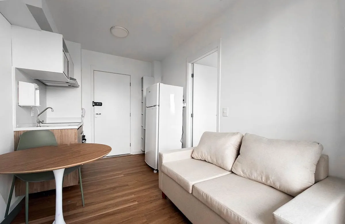 Foto do imóvel Apartamento com 1 Quarto para alugar, 24m² - Pinheiros em Rua Valério de Carvalho, 63 - Pinheiros, São Paulo - SP