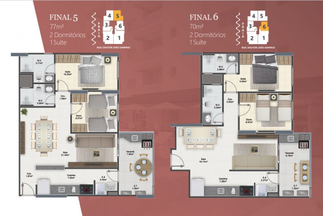 Imagem Apartamento com 3 Quartos à Venda,  em Guilhermina - Praia Grande
