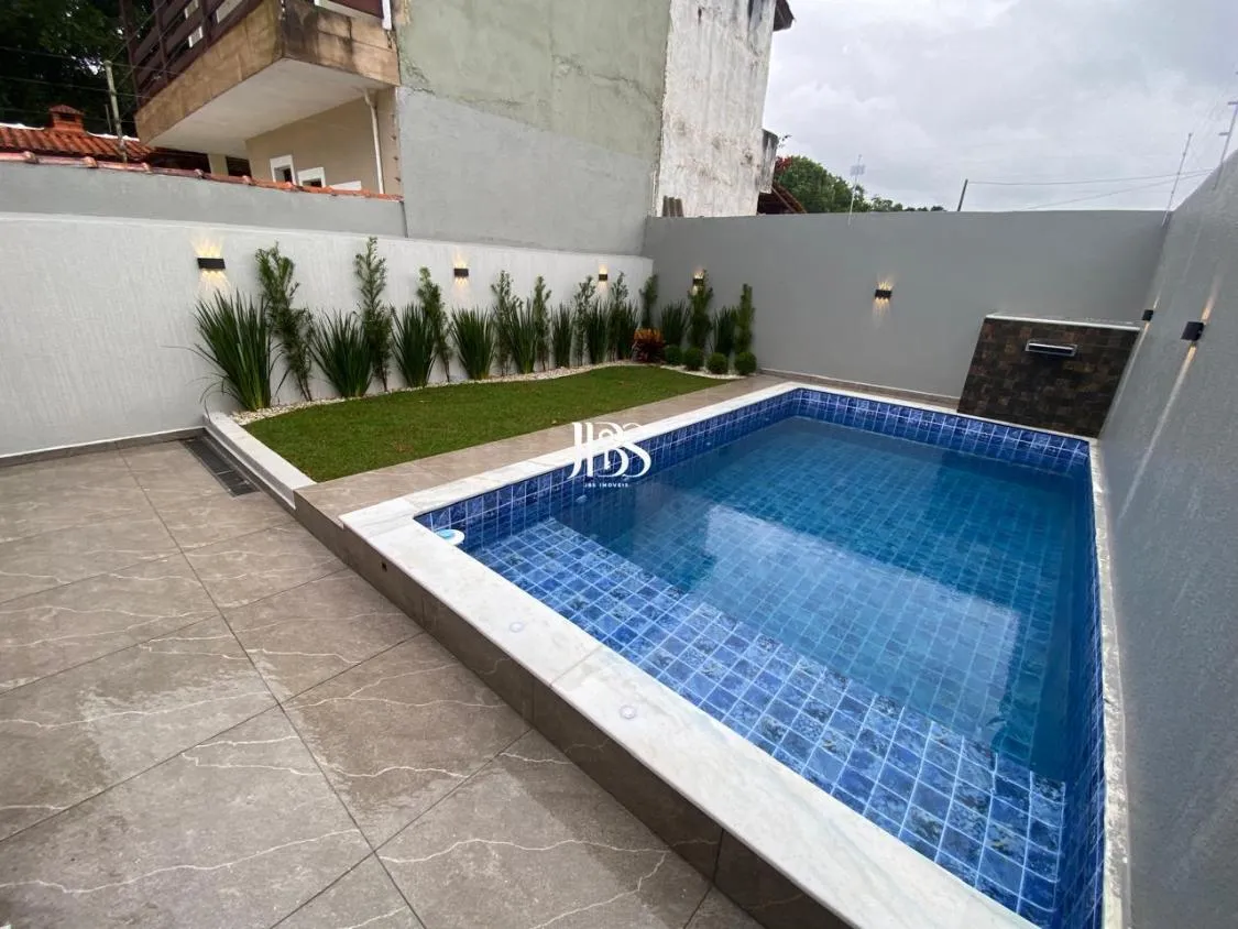 Imagem CASA NOVA COM PISCINA 2 DORM SENDO 1 SUITE ACEITA FINANCIAMENTO BANCÁRIO NO PARQUE AUGUSTO EM ITANHAÉM