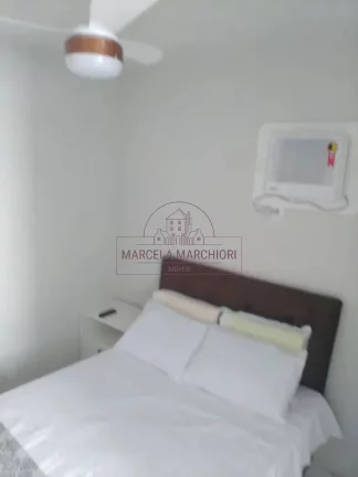Imagem Quarto e sala mobiliado na Praia da Costa