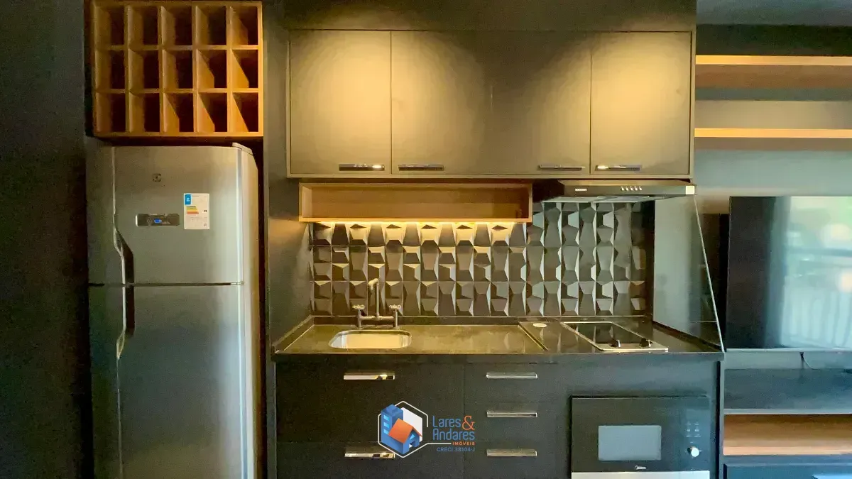 Imagem Studio para venda e locação em Pinheiros com 1 quarto, sendo 1 suíte, 31m²
