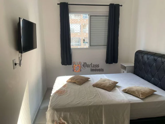 Imagem Apartamento com 1 dormitório à venda, 55 m² por R$ 350.000,00 - Vila Guilhermina - Praia Grande/SP