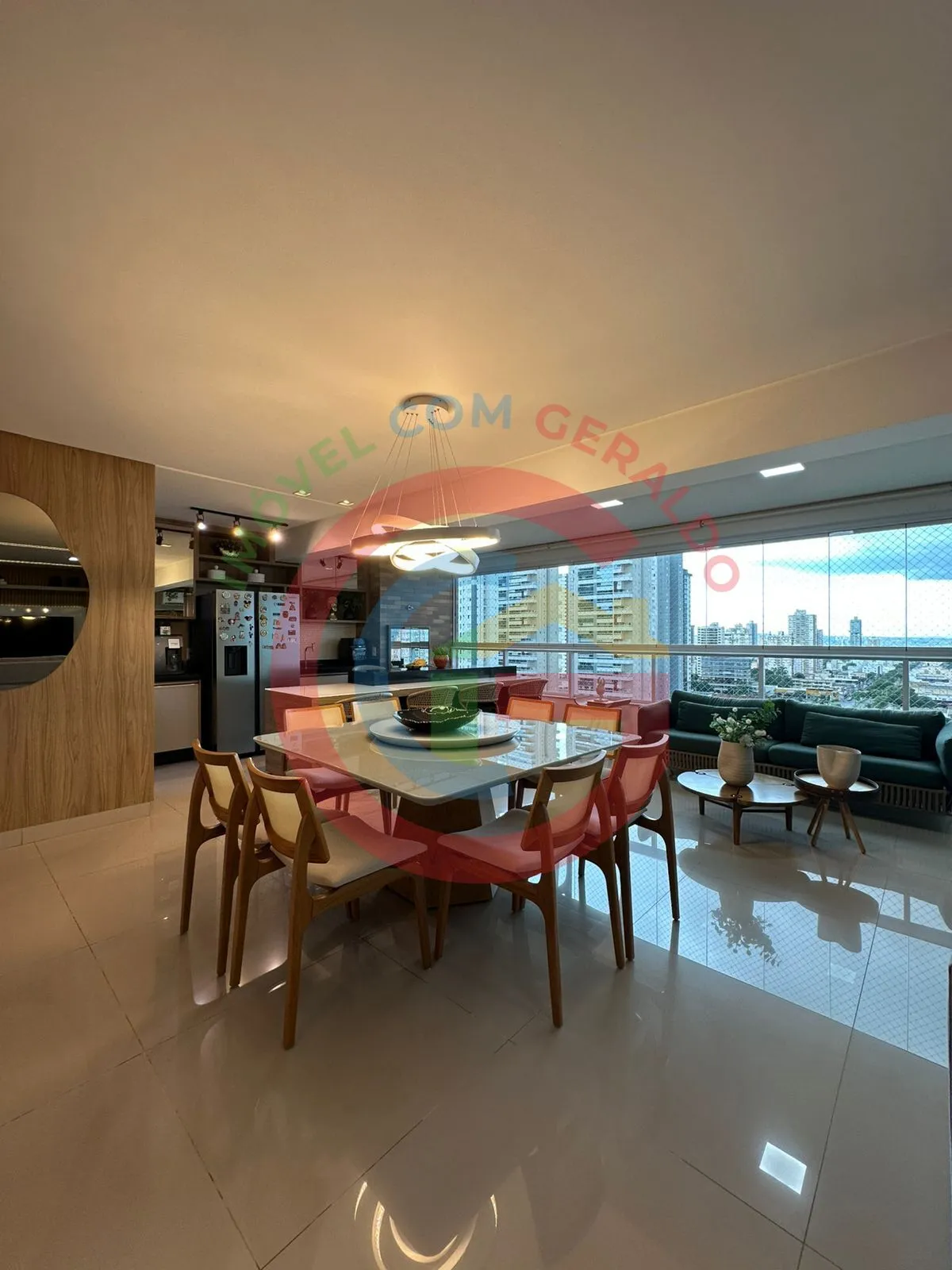 Imagem Apartamento mobiliado, 3 suíte. 3 Vagas INDEPENDENTES.