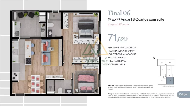 Imagem Apartamento à venda Bacacheri Curitiba PR