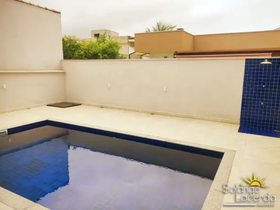 Imagem Linda Casa Térrea - 4 Suítes - Piscina - Lazer Completo no Condomínio