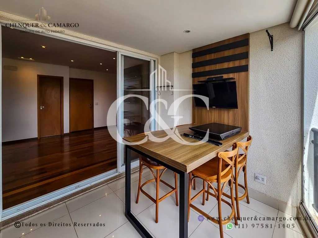 Imagem Apartamento para Alugar no Terraços da Serra Jundiaí, 108M², Mobiliado e Vista Serra do Japi
